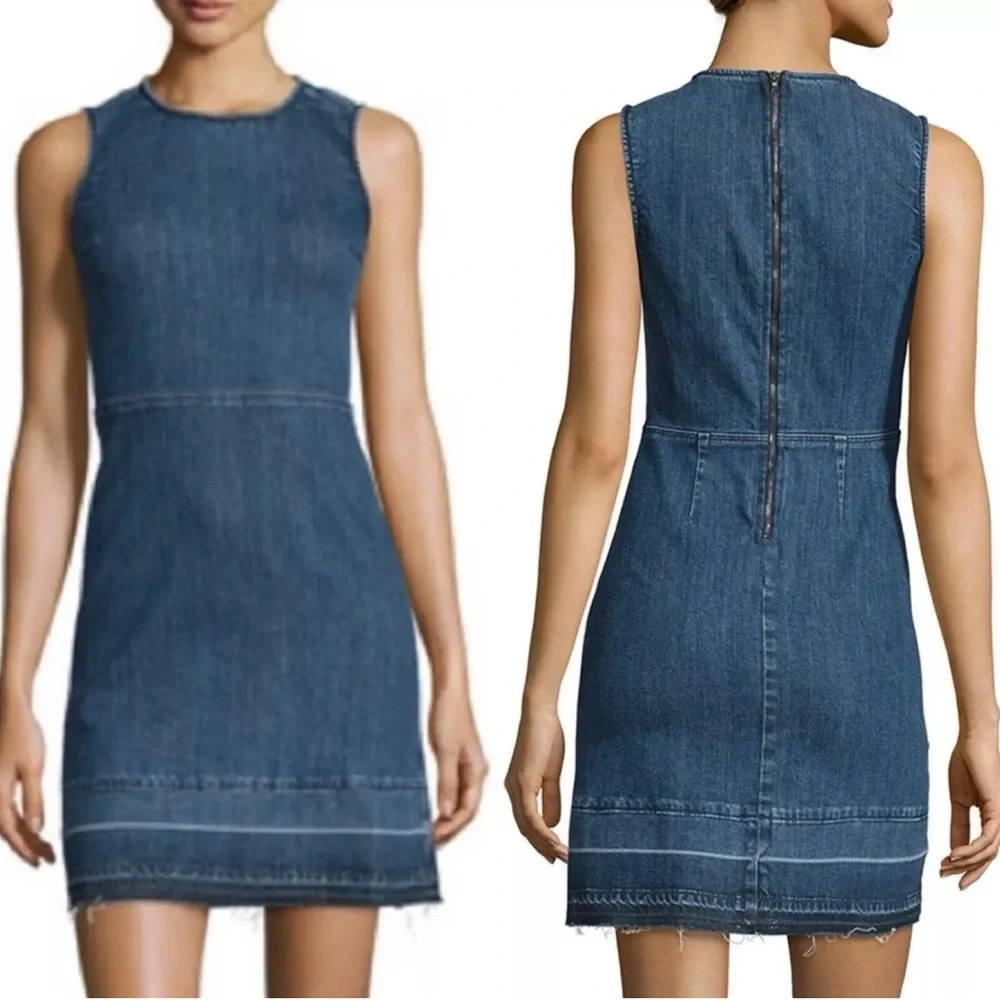 Theory Denim Dress - Picture 1 of 11